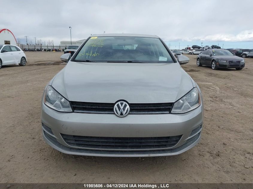 2015 Volkswagen Golf VIN: 3VW217AU2FM094028 Lot: 11985606