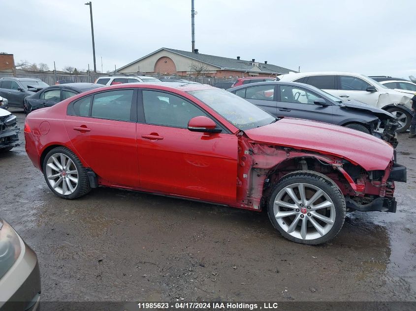 2017 Jaguar Xe VIN: SAJAL4BV6HA954612 Lot: 11985623