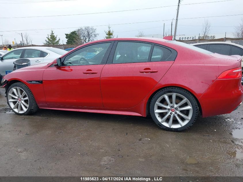 2017 Jaguar Xe VIN: SAJAL4BV6HA954612 Lot: 11985623