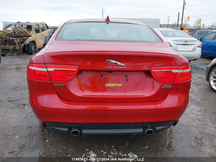 2017 Jaguar Xe VIN: SAJAL4BV6HA954612 Lot: 11985623