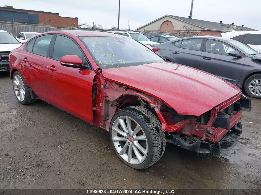 2017 Jaguar Xe VIN: SAJAL4BV6HA954612 Lot: 11985623