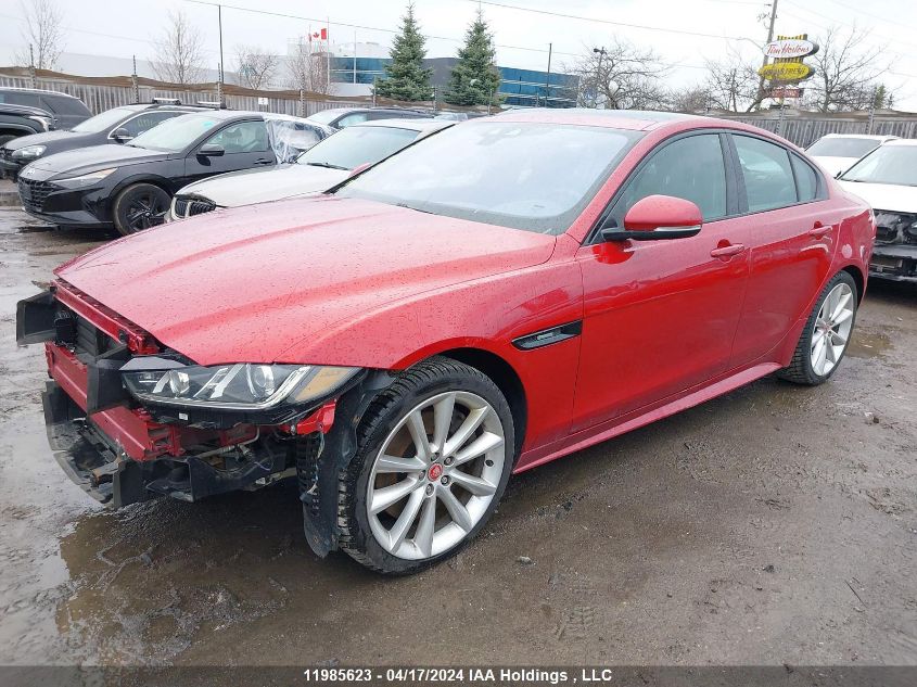 2017 Jaguar Xe VIN: SAJAL4BV6HA954612 Lot: 11985623
