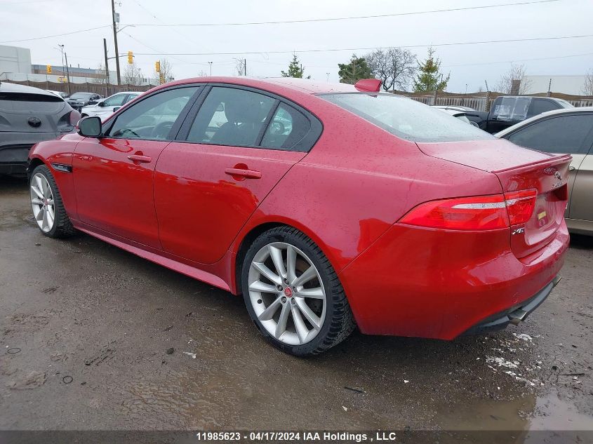 2017 Jaguar Xe VIN: SAJAL4BV6HA954612 Lot: 11985623