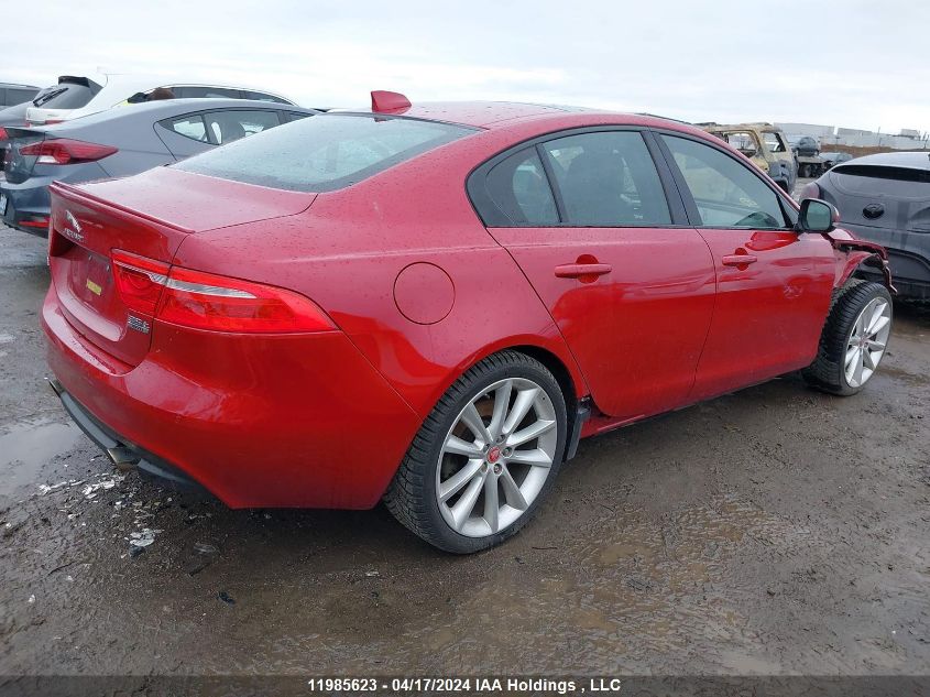 2017 Jaguar Xe VIN: SAJAL4BV6HA954612 Lot: 11985623