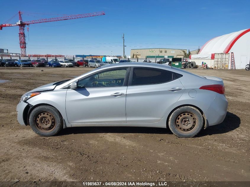 2012 Hyundai Elantra Gls/Limited VIN: 5NPDH4AE4CH130138 Lot: 11985637
