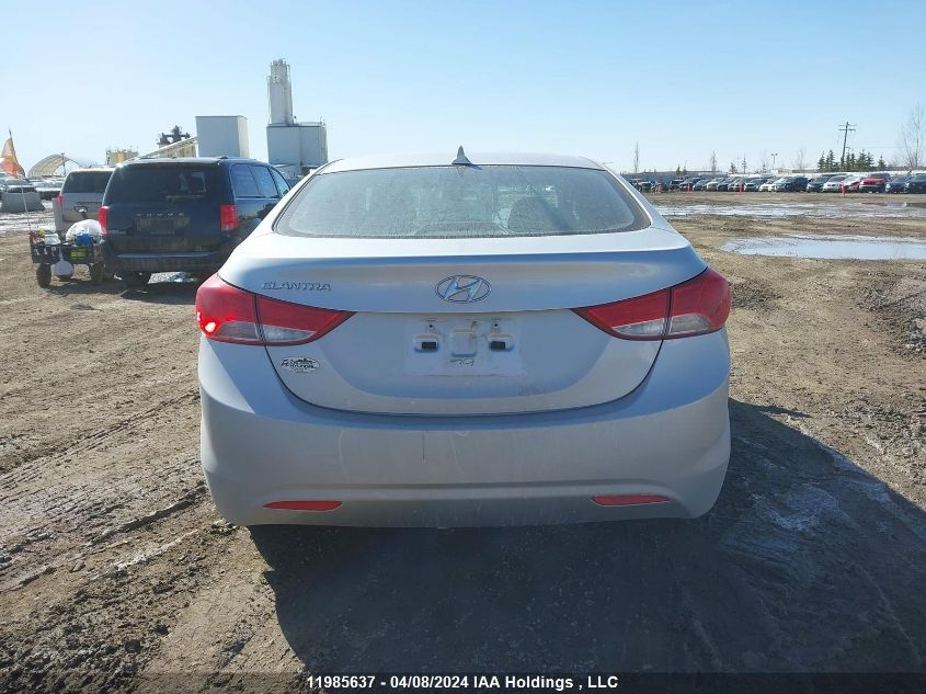 2012 Hyundai Elantra Gls/Limited VIN: 5NPDH4AE4CH130138 Lot: 11985637