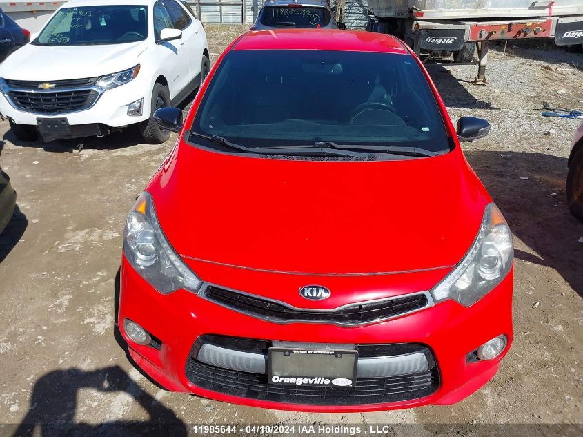 2014 Kia Forte Koup VIN: KNAFZ6A32E5252674 Lot: 11985644
