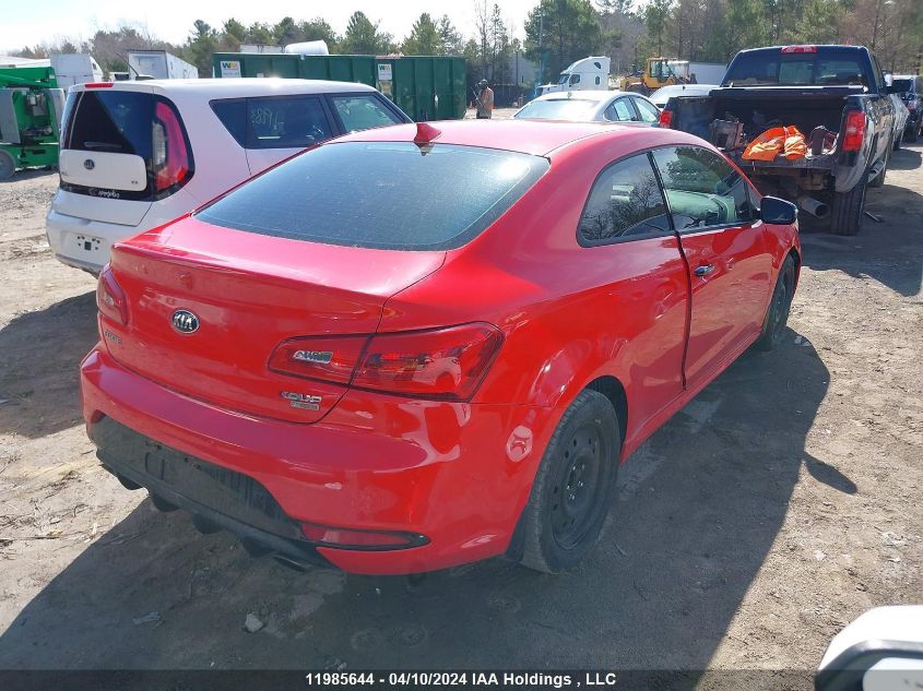 2014 Kia Forte Koup VIN: KNAFZ6A32E5252674 Lot: 11985644