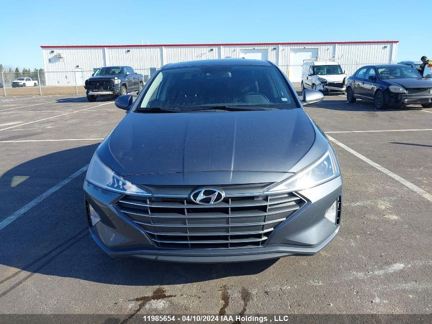 2019 Hyundai Elantra Preferred VIN: KMHD84LF9KU831280 Lot: 11985654