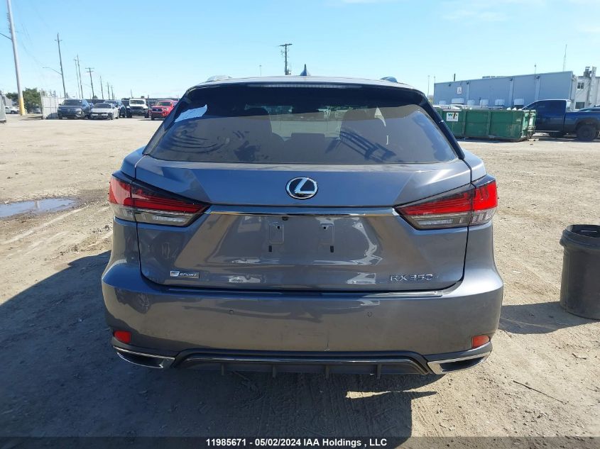 2021 Lexus Rx 350 F-Sport VIN: 2T2YZMDA3MC286839 Lot: 11985671