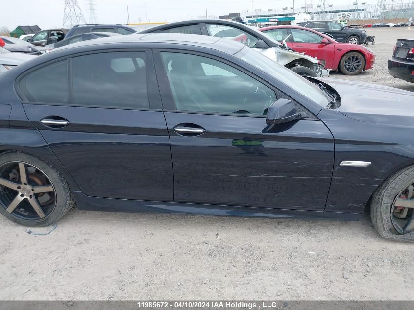2013 BMW 5 Series VIN: WBAFU7C54DDU74849 Lot: 11985672