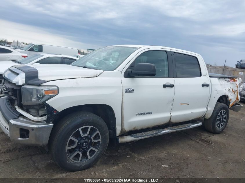 2018 Toyota Tundra Sr5 Plus 5.7L V8 VIN: 5TFDY5F12JX743176 Lot: 11985691