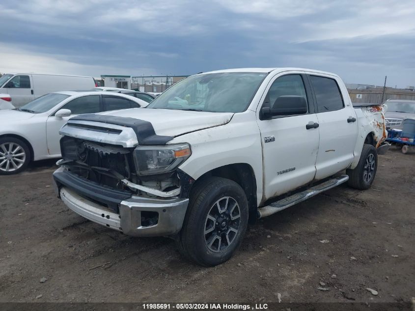 2018 Toyota Tundra Sr5 Plus 5.7L V8 VIN: 5TFDY5F12JX743176 Lot: 11985691