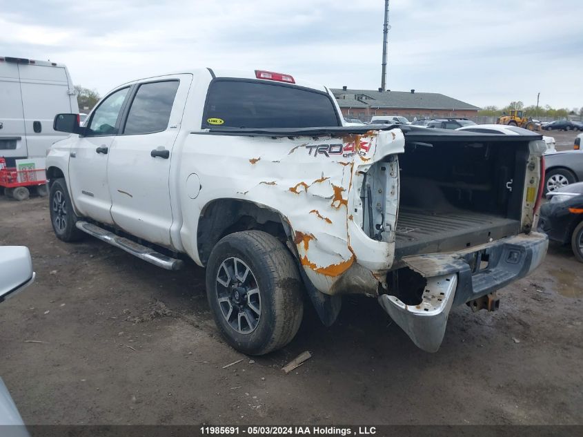 2018 Toyota Tundra Sr5 Plus 5.7L V8 VIN: 5TFDY5F12JX743176 Lot: 11985691