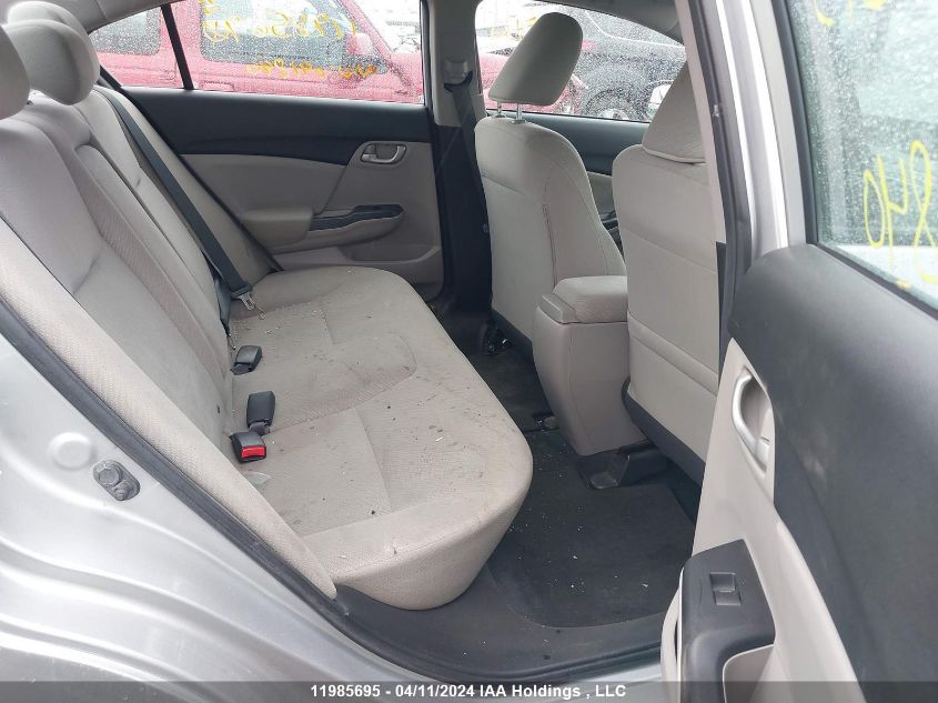 2013 Honda Civic VIN: 2HGFB2F49DH041840 Lot: 11985695