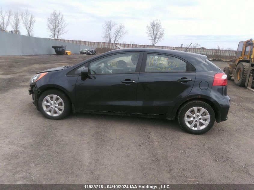 2016 Kia Rio Lx VIN: KNADM5A31G6572484 Lot: 11985718