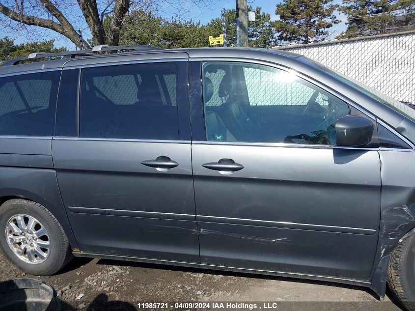 2008 Honda Odyssey Exl VIN: 5FNRL38798B508238 Lot: 11985721