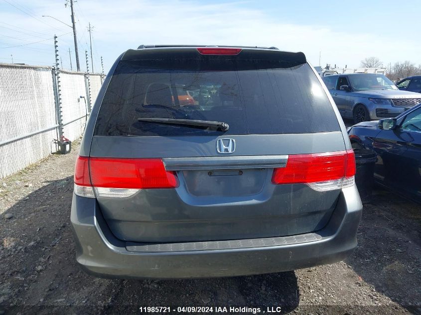 2008 Honda Odyssey Exl VIN: 5FNRL38798B508238 Lot: 11985721