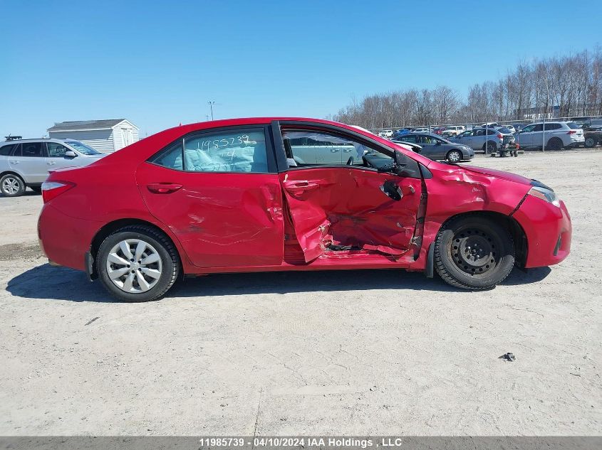 2014 Toyota Corolla L/Le/Le Pls/Prm/S/S Pls VIN: 2T1BURHE4EC119183 Lot: 11985739