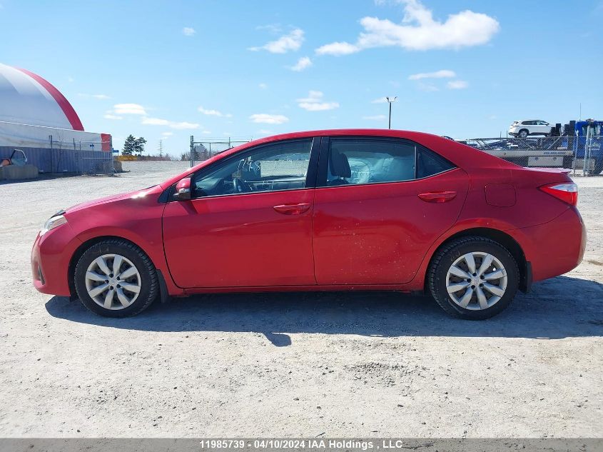 2014 Toyota Corolla L/Le/Le Pls/Prm/S/S Pls VIN: 2T1BURHE4EC119183 Lot: 11985739