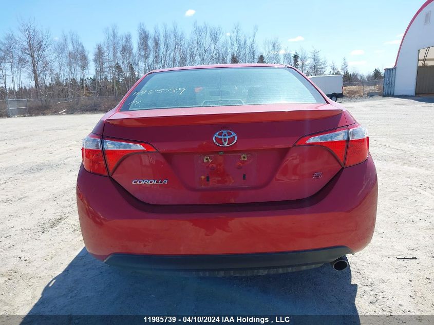 2014 Toyota Corolla L/Le/Le Pls/Prm/S/S Pls VIN: 2T1BURHE4EC119183 Lot: 11985739