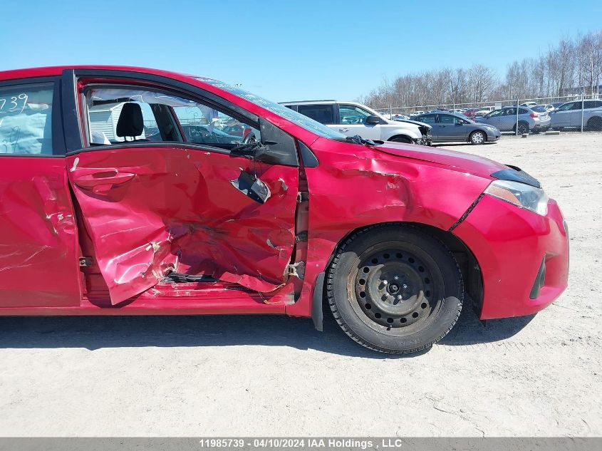 2014 Toyota Corolla L/Le/Le Pls/Prm/S/S Pls VIN: 2T1BURHE4EC119183 Lot: 11985739