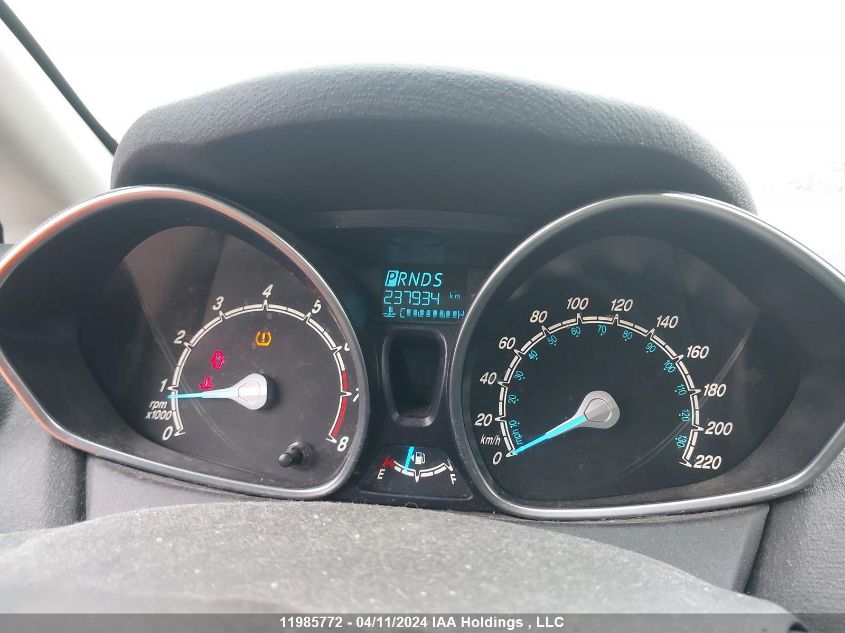 2014 Ford Fiesta VIN: 3FADP4EJ8EM135212 Lot: 11985772