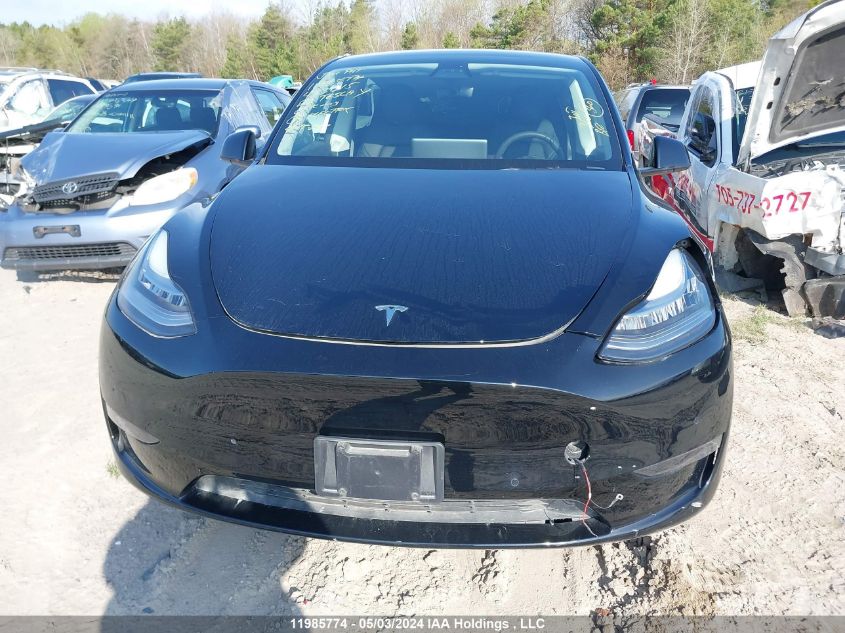 2022 Tesla Model Y VIN: 7SAYGDEE0NF433615 Lot: 11985774