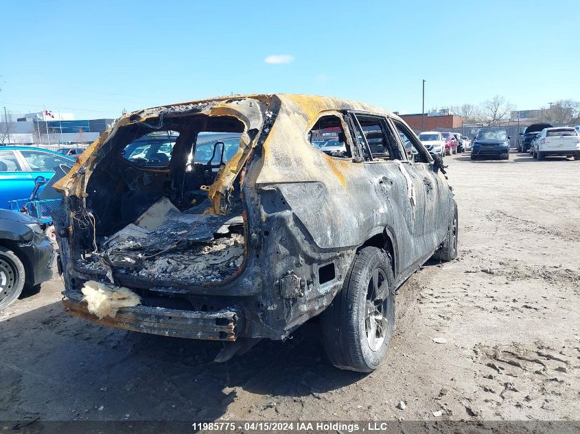 2020 Toyota Highlander Le VIN: 5TDBZRBH8LS521345 Lot: 39240596