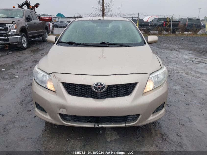 2009 Toyota Corolla VIN: 2T1BU40E49C043887 Lot: 11985782