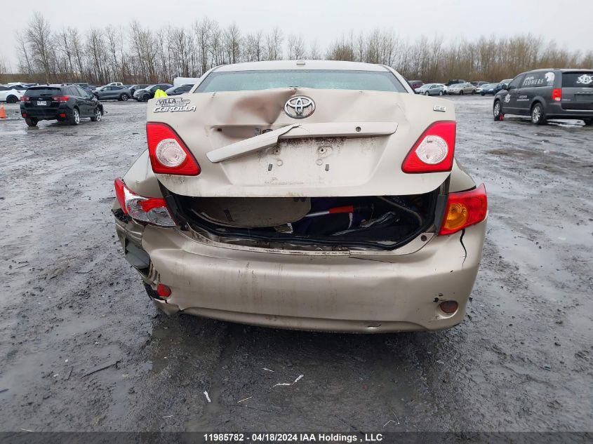 2009 Toyota Corolla VIN: 2T1BU40E49C043887 Lot: 11985782