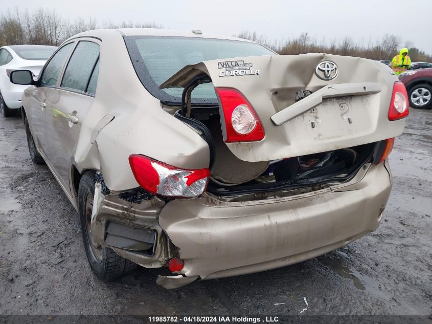 2009 Toyota Corolla VIN: 2T1BU40E49C043887 Lot: 11985782