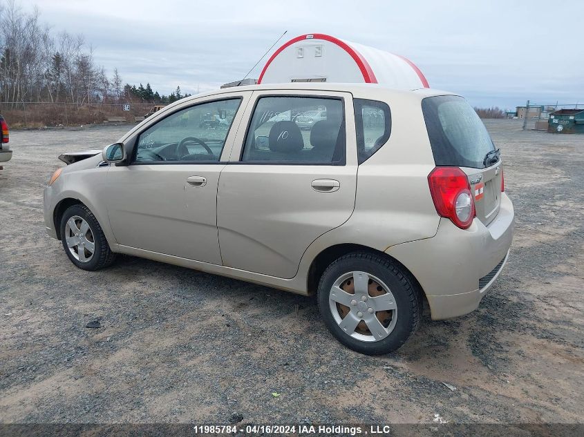 2010 Chevrolet Aveo VIN: 3G1TB6DE4AL145989 Lot: 11985784