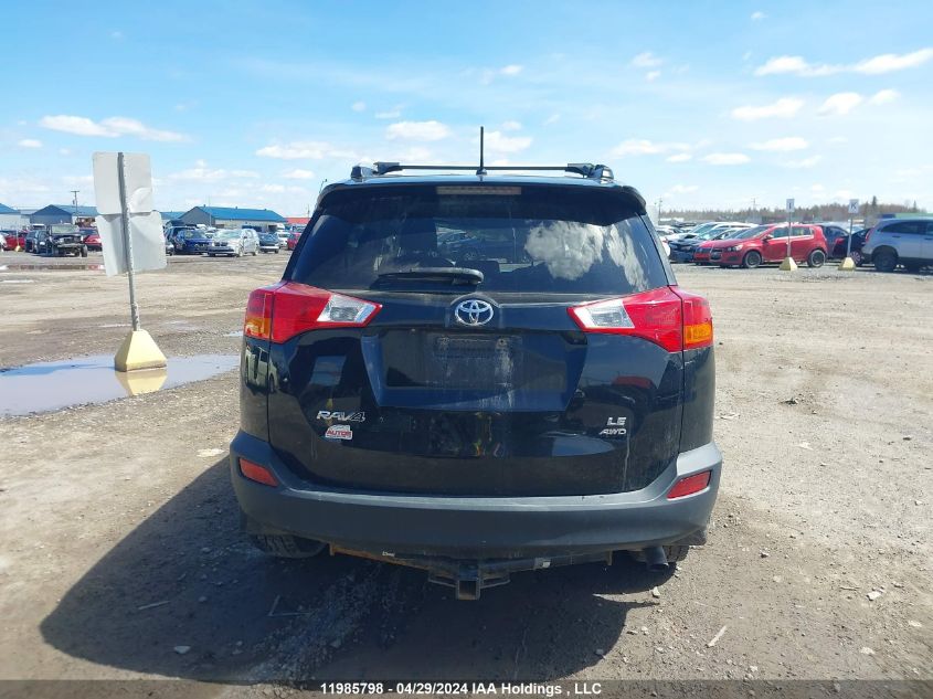 2015 Toyota Rav4 Le VIN: 2T3BFREV9FW284961 Lot: 11985798