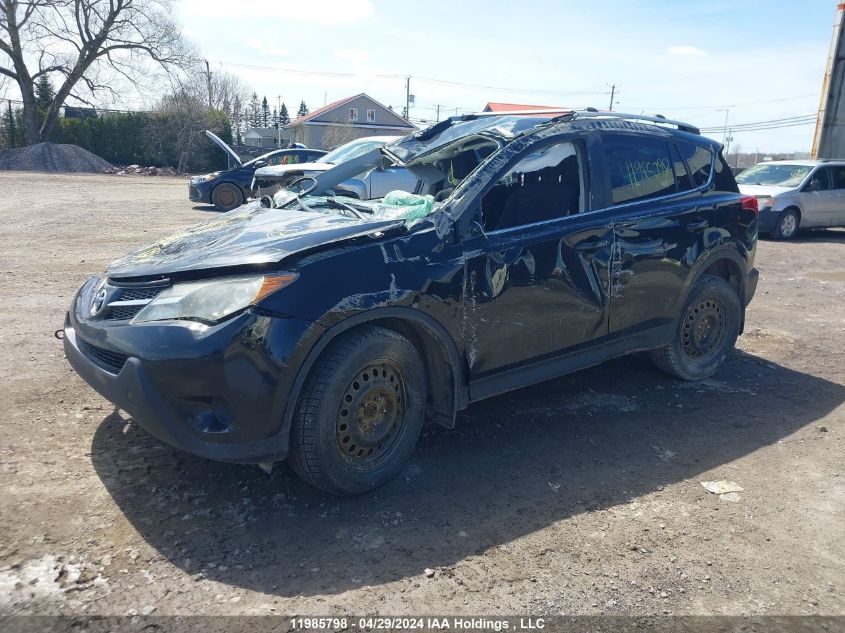 2015 Toyota Rav4 Le VIN: 2T3BFREV9FW284961 Lot: 11985798