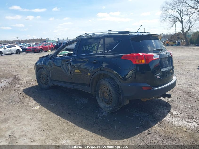 2015 Toyota Rav4 Le VIN: 2T3BFREV9FW284961 Lot: 11985798