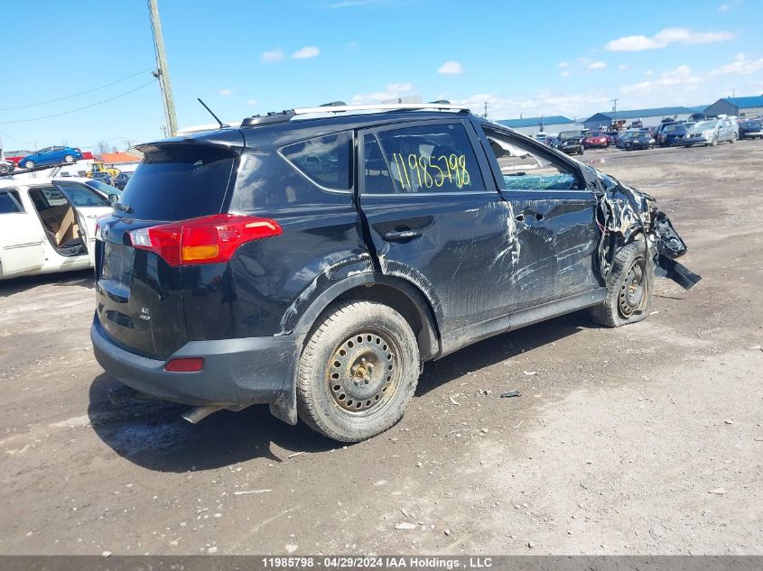 2015 Toyota Rav4 Le VIN: 2T3BFREV9FW284961 Lot: 11985798