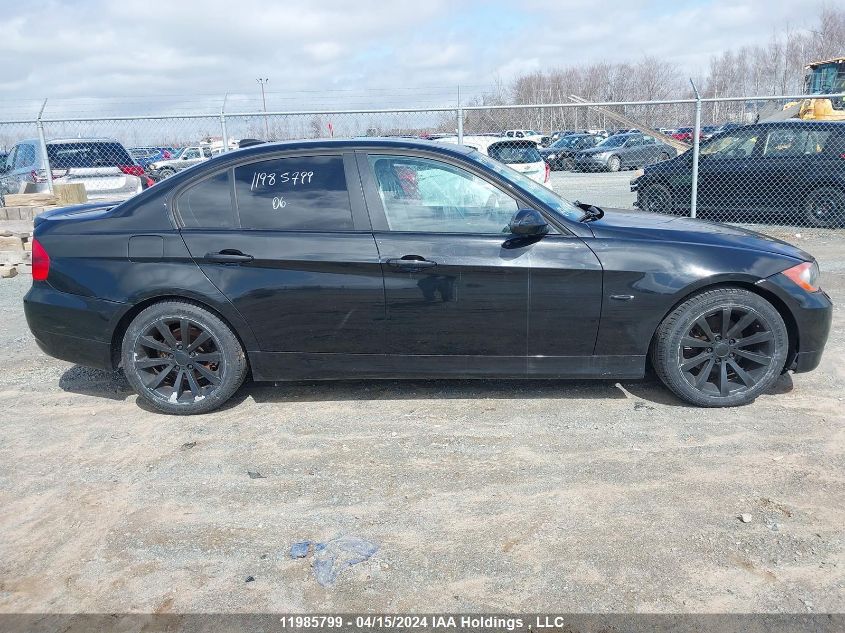 2006 BMW 3 Series VIN: WBAVB53576KW28071 Lot: 11985799