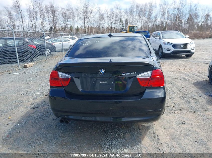 2006 BMW 3 Series VIN: WBAVB53576KW28071 Lot: 11985799