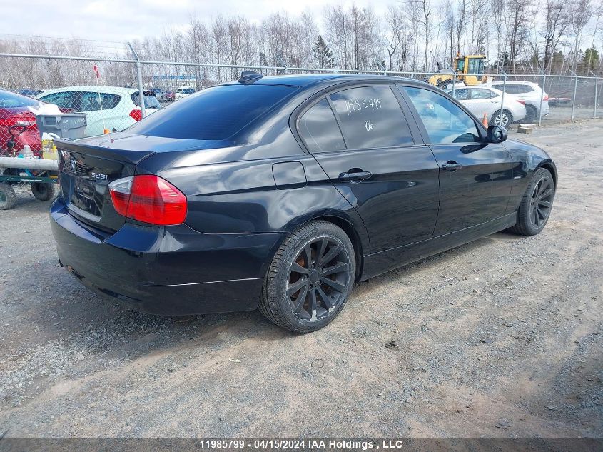 2006 BMW 3 Series VIN: WBAVB53576KW28071 Lot: 11985799