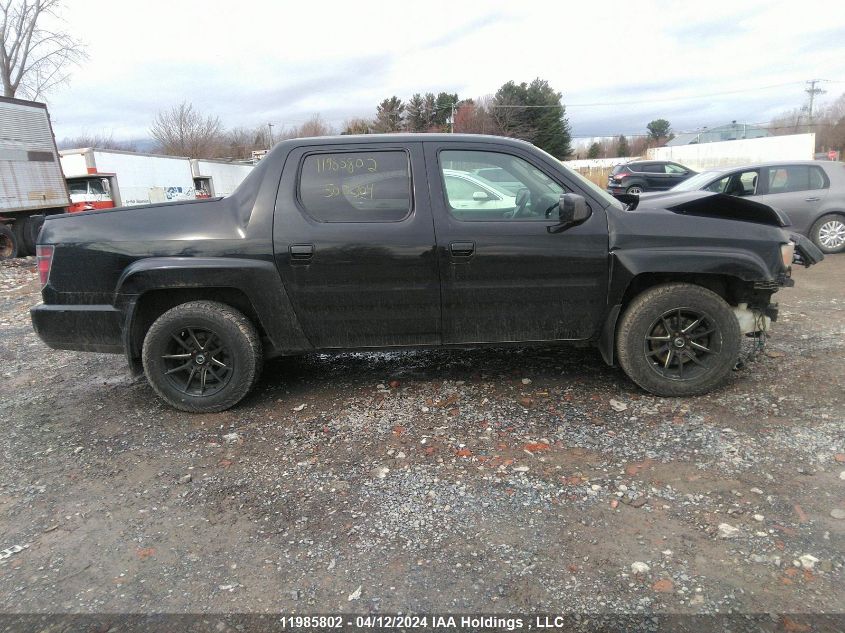 2014 Honda Ridgeline Rtl VIN: 5FPYK1F50EB502304 Lot: 11985802