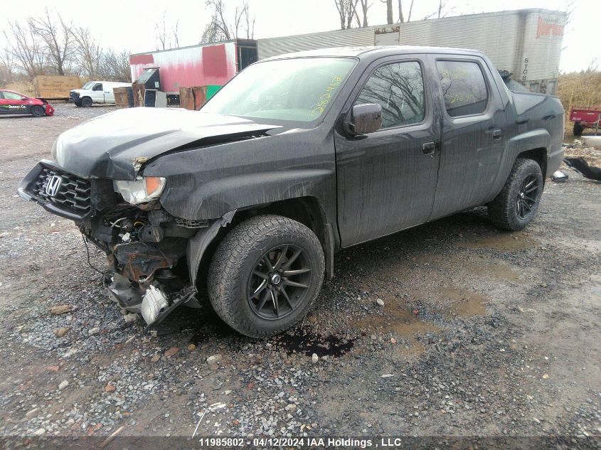 2014 Honda Ridgeline Rtl VIN: 5FPYK1F50EB502304 Lot: 11985802