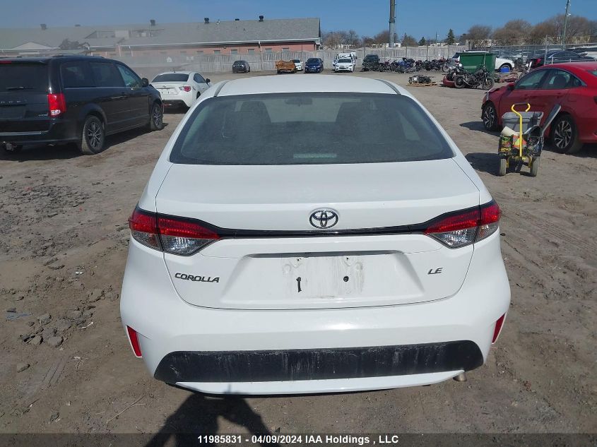 2020 Toyota Corolla Le VIN: 5YFBPRBE9LP077798 Lot: 11985831