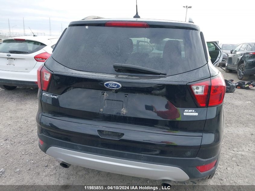 2019 Ford Escape Sel VIN: 1FMCU0HD5KUB16570 Lot: 11985855