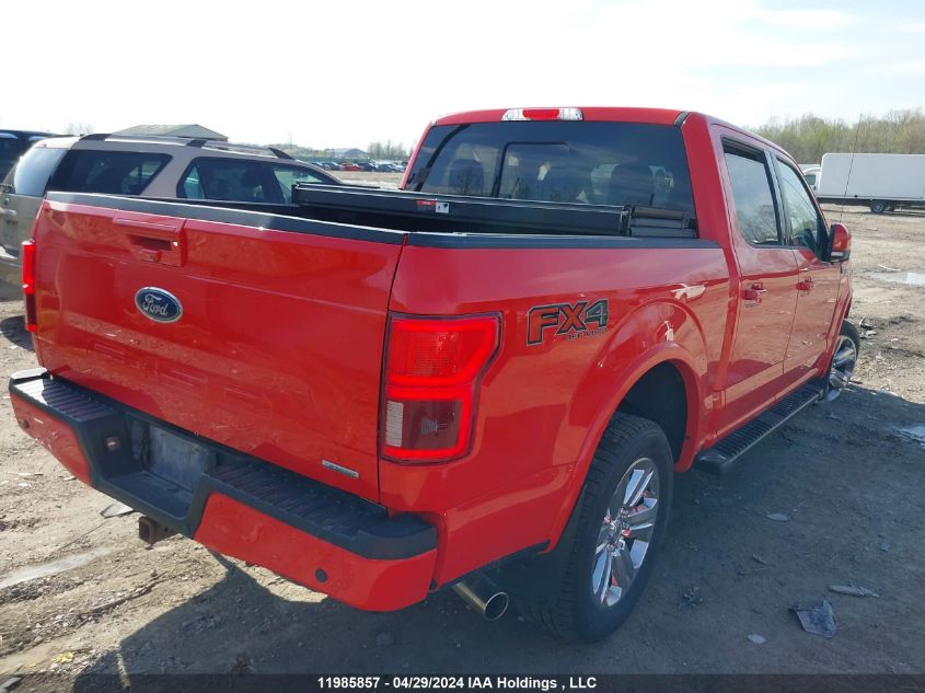 2018 Ford F-150 VIN: 1FTEW1EG4JFC58407 Lot: 11985857