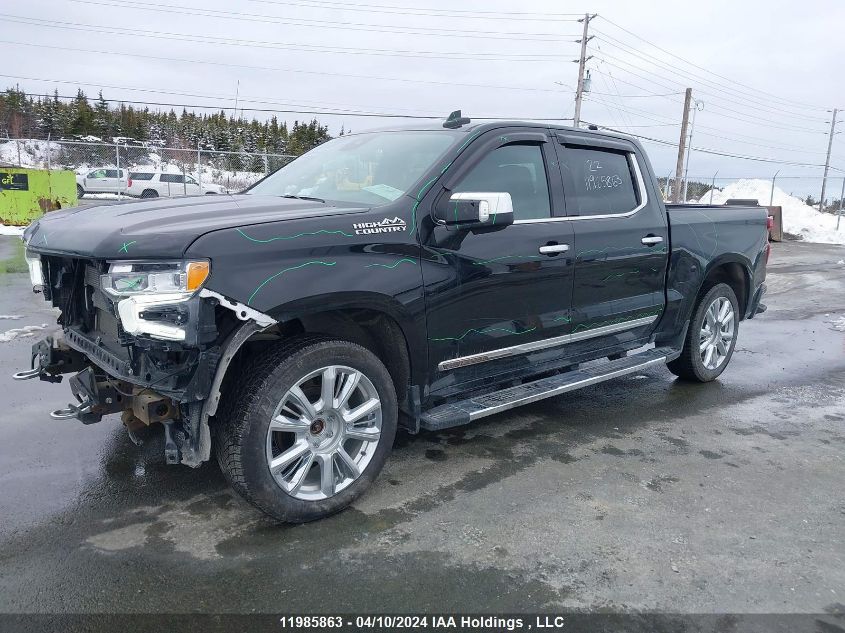 2022 Chevrolet Silverado 1500 VIN: 1GCUDJED0NZ564273 Lot: 11985863