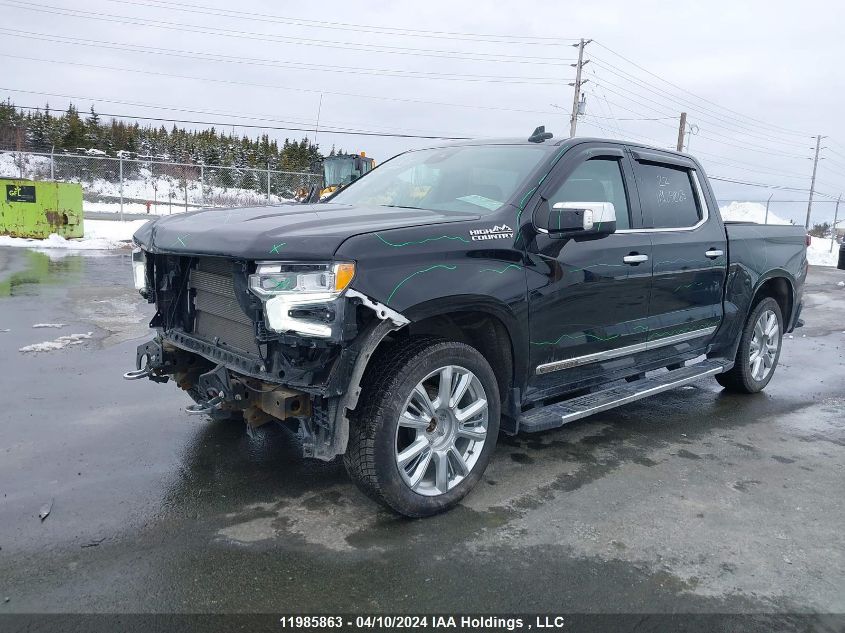 2022 Chevrolet Silverado 1500 VIN: 1GCUDJED0NZ564273 Lot: 11985863