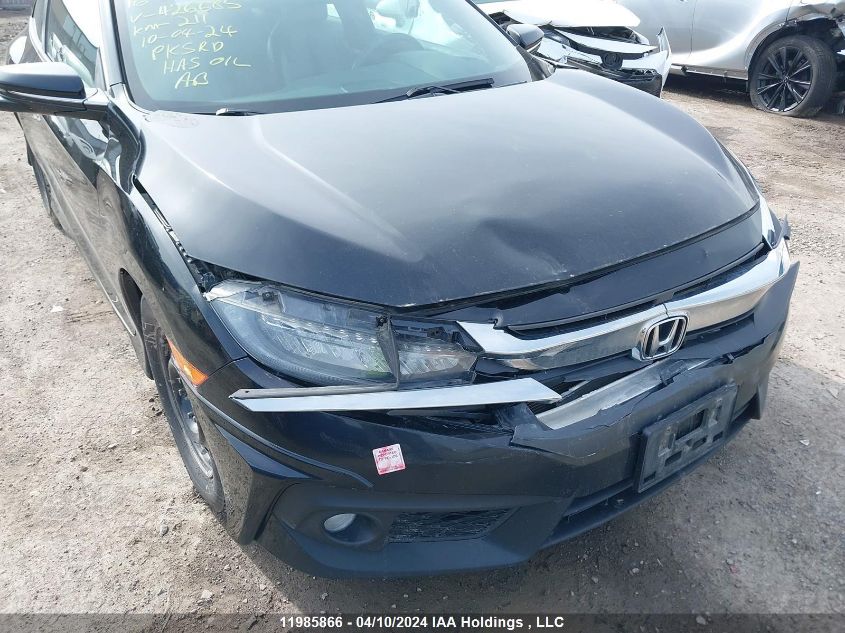 2016 Honda Civic VIN: 2HGFC3B98GH426685 Lot: 11985866