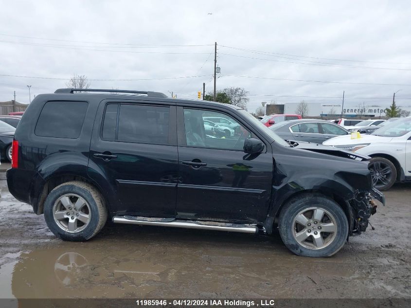 2011 Honda Pilot Ex-L VIN: 5FNYF4H7XBB032825 Lot: 11985946