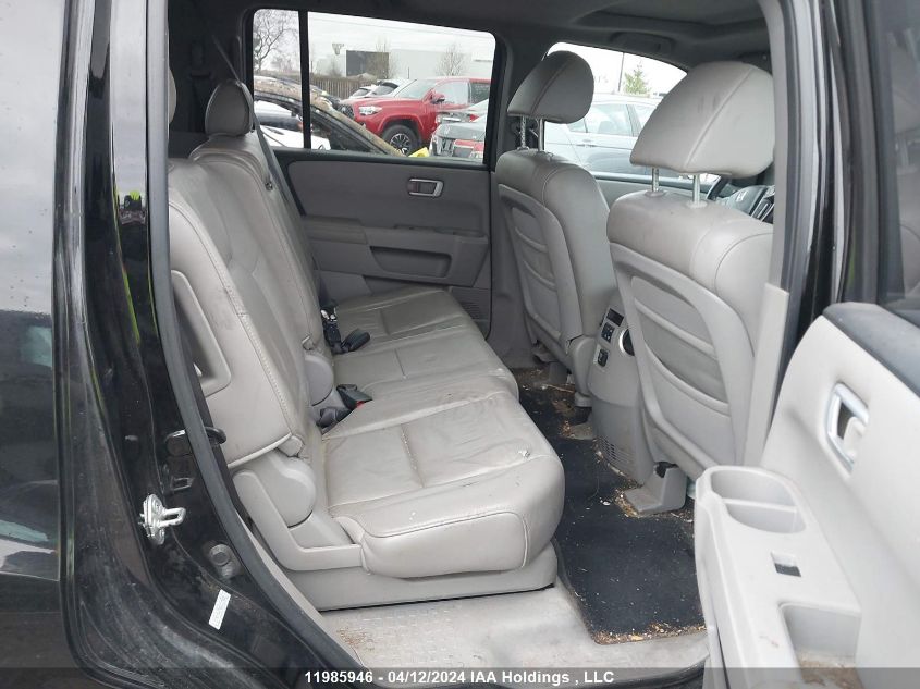 2011 Honda Pilot Ex-L VIN: 5FNYF4H7XBB032825 Lot: 11985946